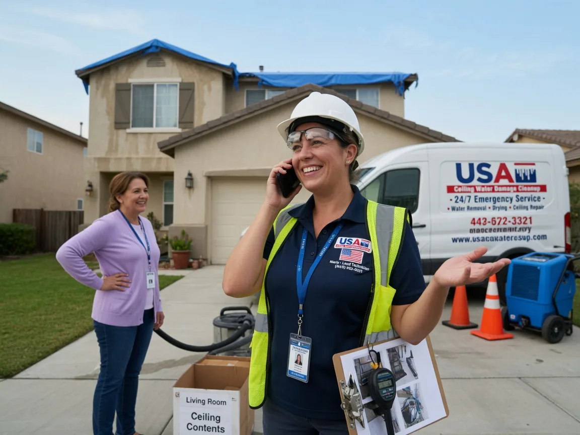 Ceiling Water Damage Restoration Wawaka, IN FAQs